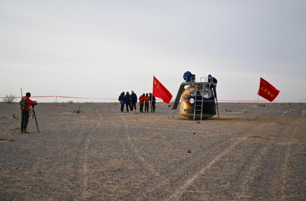 China’s Shenzhou-20 return capsule touches down on Earth