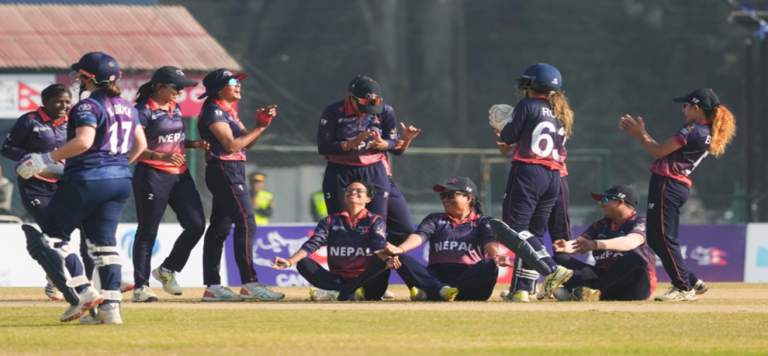 Women’s T20 World Cup Global Qualifier: Nepal out of Group Stage