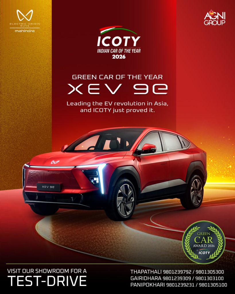 Mahindra XEV 9e Wins Green Car Award 2026 at India Car of the Year (ICOTY) Awards