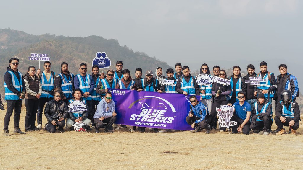 Yamaha Blue Streaks Ride to Jarsingpauwa Unites 35 Riders with Racing Champions