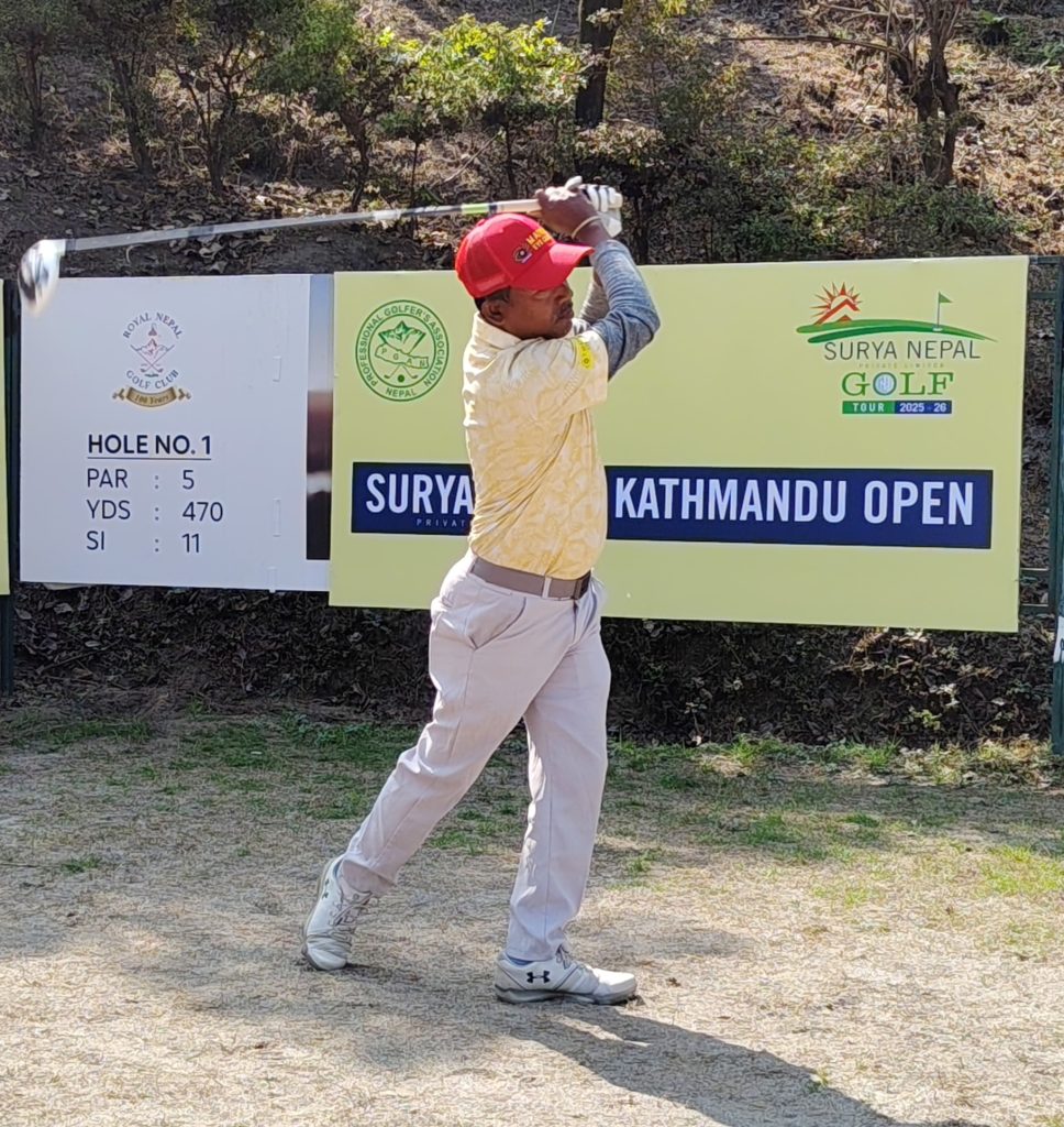 Surya Nepal Kathmandu Open Begins; Rame Magar and Rabi Khadka Share First-Round Lead