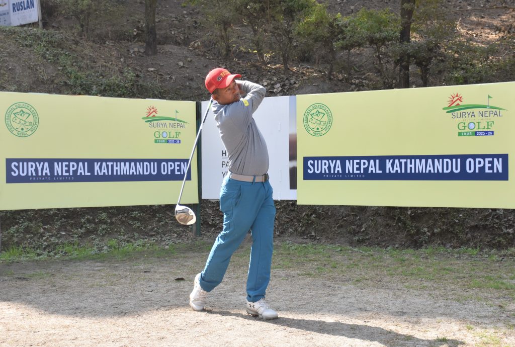 Rabi Khadka Takes Lead After Second Round of Surya Nepal Kathmandu Open