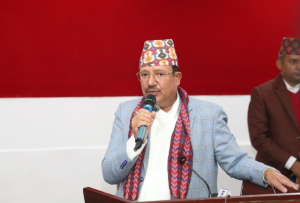 Election is only means to bring country back on track: Acting CEC Bhandari