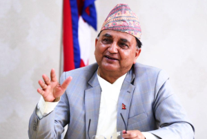Leader Pokharel prioritizes Tokha-Chhahare tunnel way in election manifesto