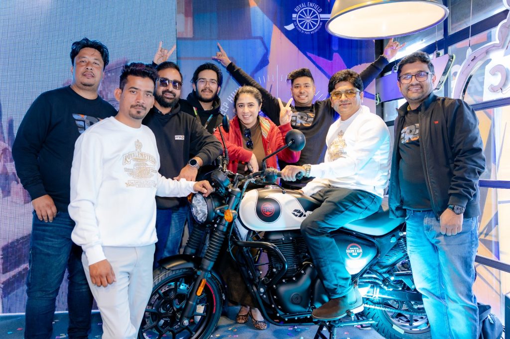 Royal Enfield Hunter 350 Launched in Pokhara; Test Rides and Bookings Now Open