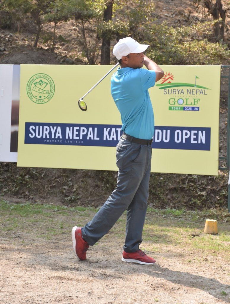 Bhuvan Surges to Top; Niraj Equals Course Record at Surya Nepal Kathmandu Open