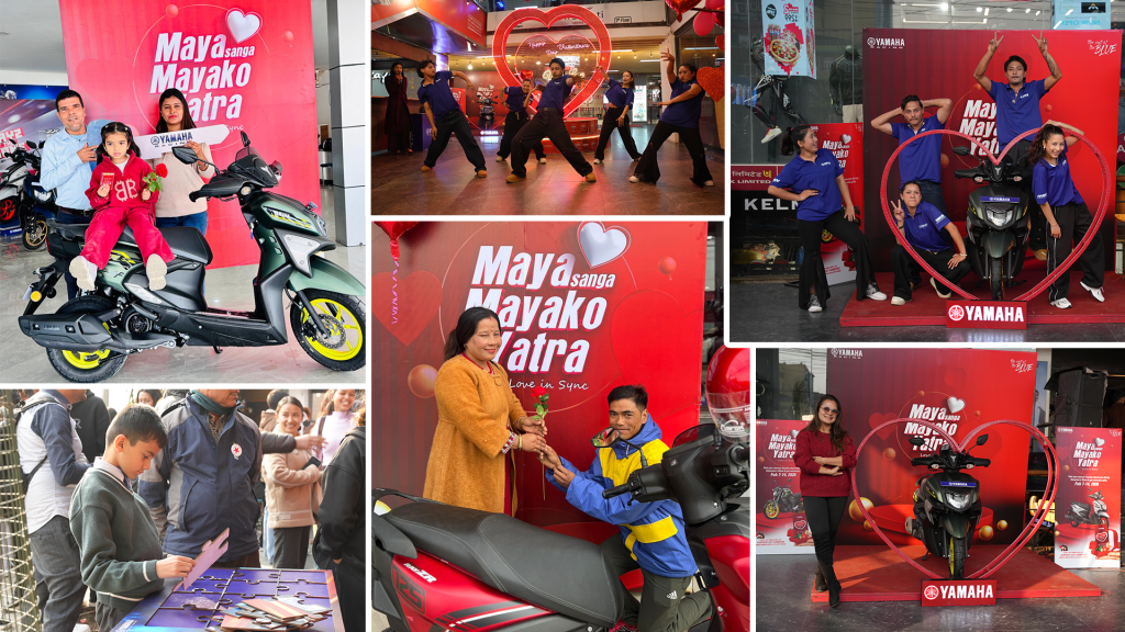 Yamaha Nepal Celebrates Love with “Maya Sanga Maya ko Yatra” Nationwide Valentine’s Campaign