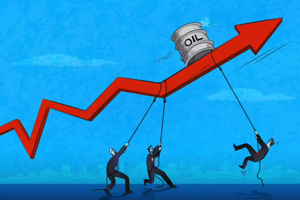 Oil prices spike more than 5% as worries grow over Hormuz