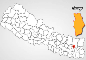 Security persons face inconvenience after storm blows away office roof in Bhojpur