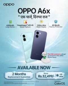 OPPO A6x Now Available in Nepal at NPR 32,499
