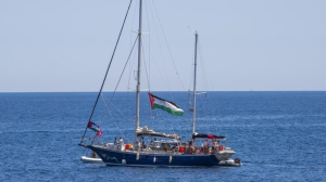 Israel intercepts Gaza-bound aid flotilla boats