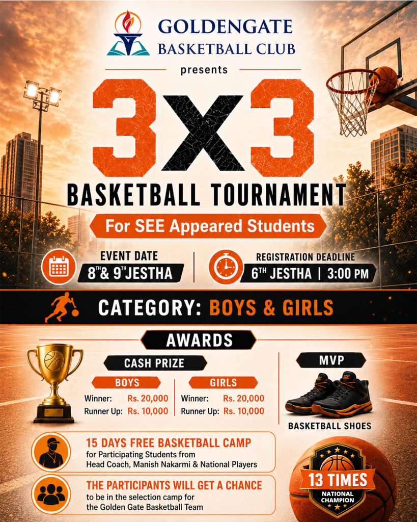 GoldenGate to Organize Basketball Tournament for SEE Graduates