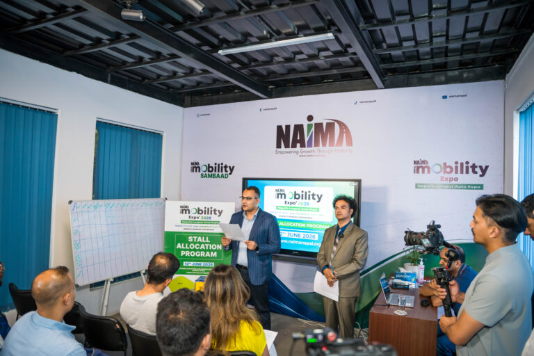 Stall Allocation Completed for NAIMA Nepal Mobility Expo 2026