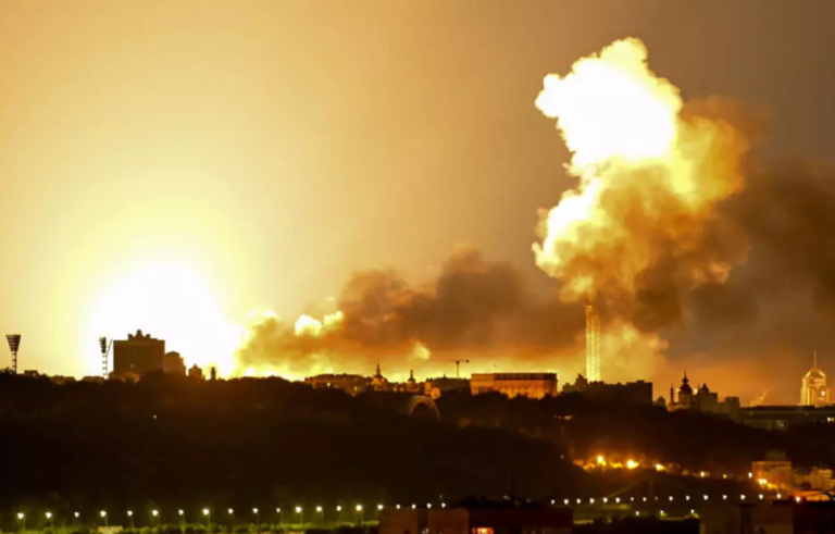 Russian missile, drone barrage kills 13 across Ukraine at night