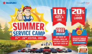 CG MotoCorp Launches Nationwide Suzuki Summer Service Camp