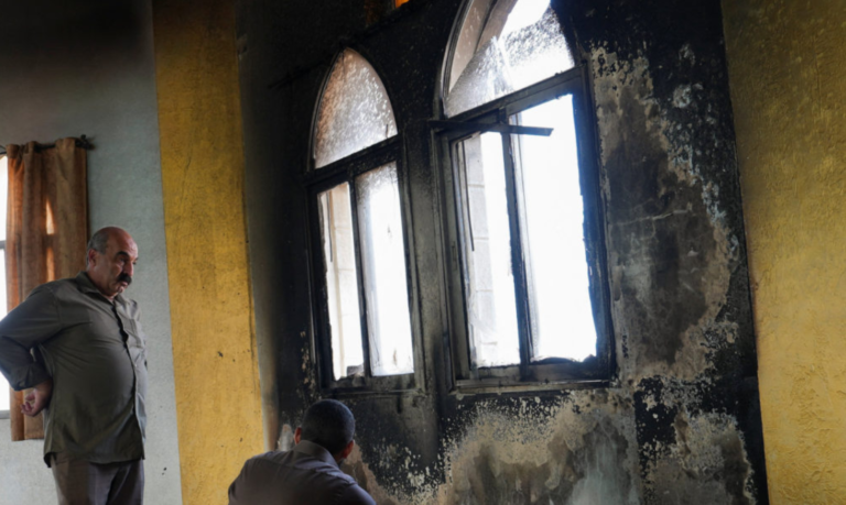 Israeli settlers torched West Bank mosque: Palestinian official