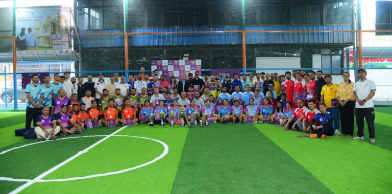 Nepal SBI Bank Organizes MD’s Cup Futsal Tournament to Mark 33rd Anniversary