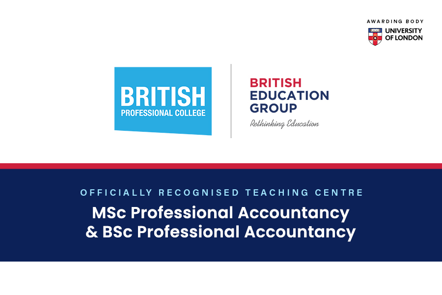 British Professional College Awarded Licence to Deliver University of London BSc Professional Accountancy Programme