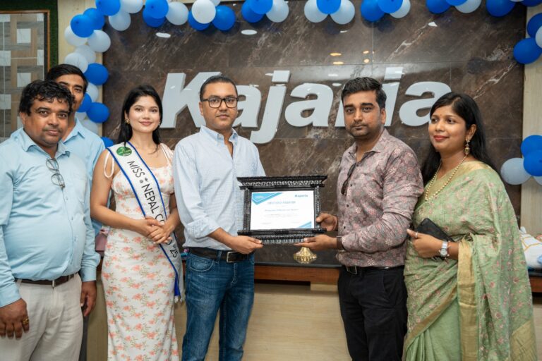 Kajaria Ramesh Tiles Strengthens East Nepal Retail Network with Launch of Annapurna Bathware and Marbles in Morang