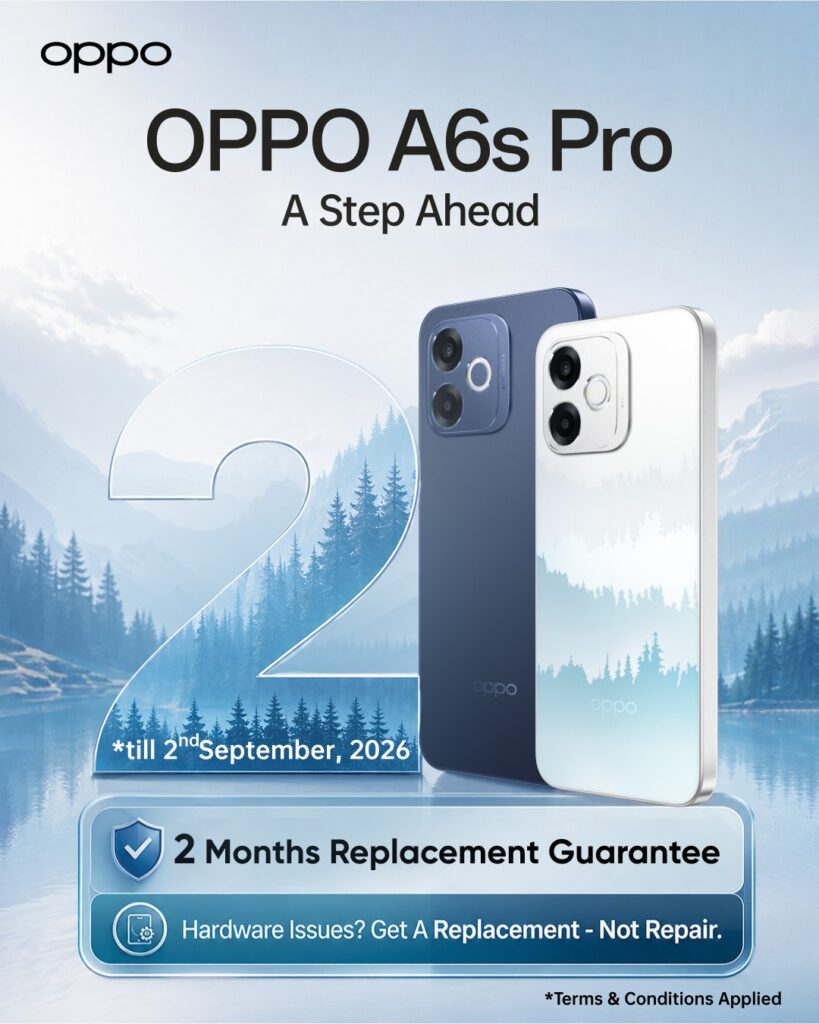 OPPO A6s Pro Launches in Nepal with 50MP Ultra-Wide Selfie Camera, 7000mAh Battery, and 80W Fast Charging